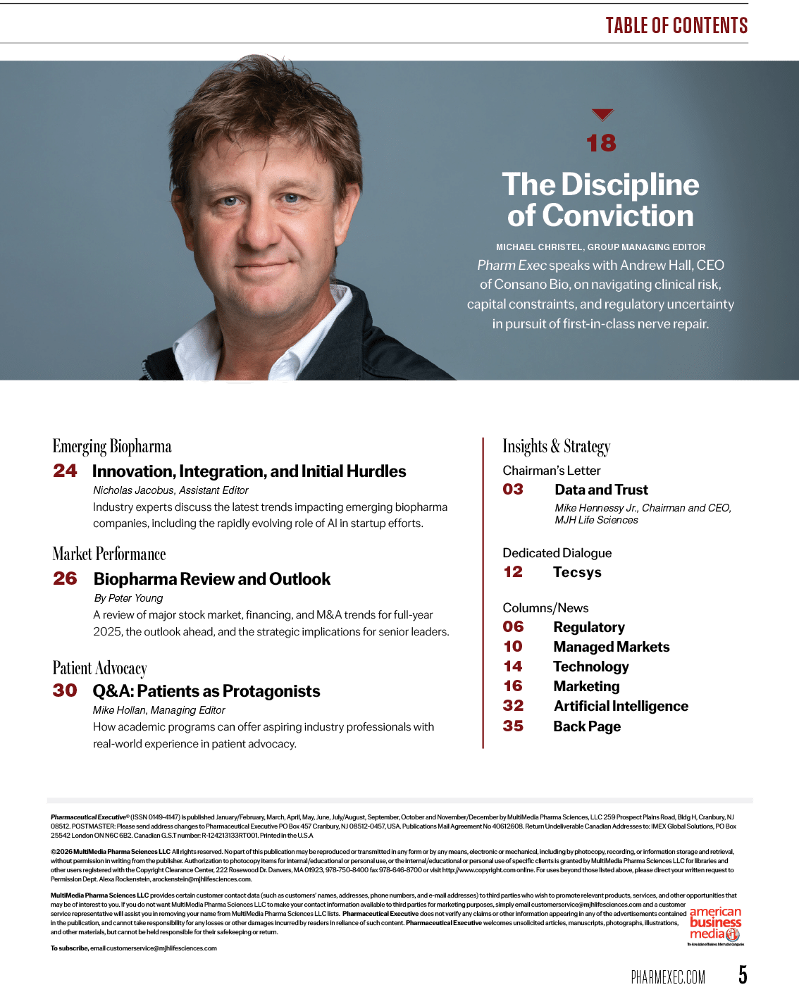 A magazine cover with a man's face on it. AI generated content