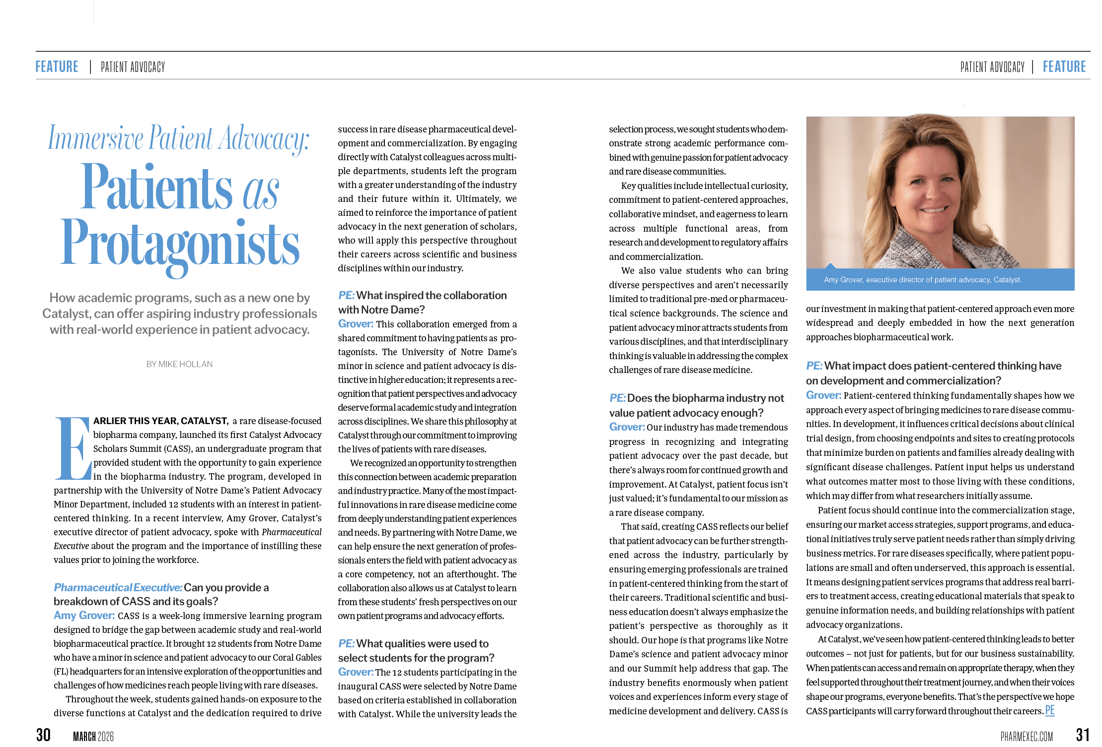A magazine article discusses the relationship between patients and their healthcare providers. AI generated content