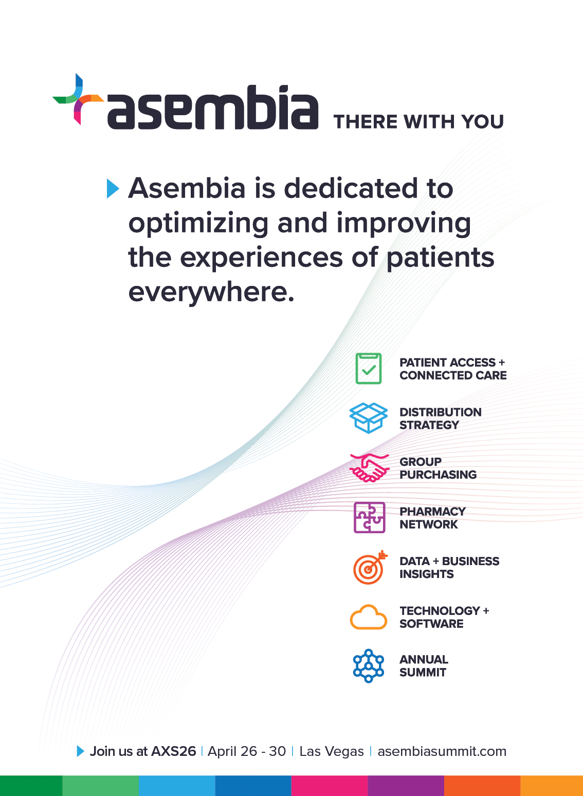 A poster advertising a medical conference in Las Vegas. AI generated content